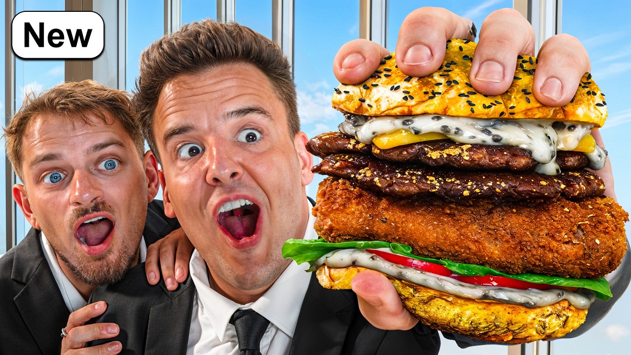 CHEAP vs EXPENSIVE Burger Challenge