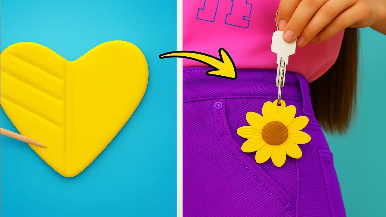 🎨 CUTE POLYMER CLAY CRAFTS YOU NEED TO TRY! Easy DIY Ideas ✨🧵