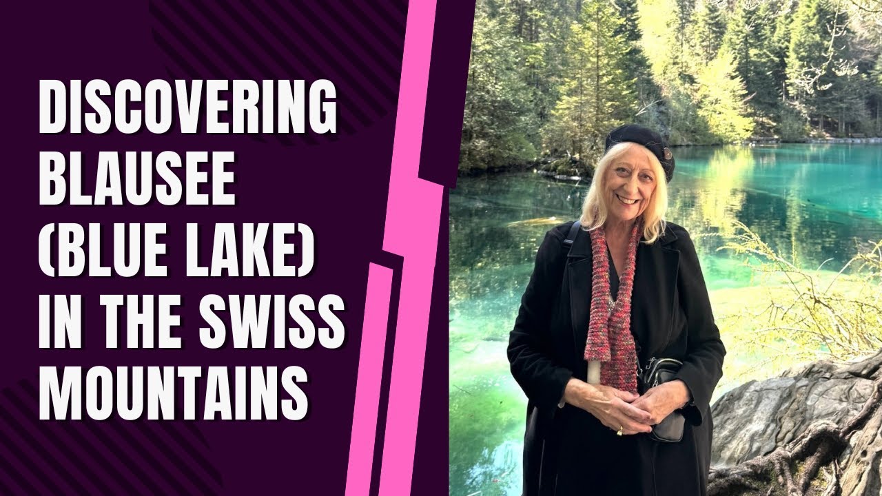 Discovering Blausee (Blue Lake) in the Mountains of Switzerland