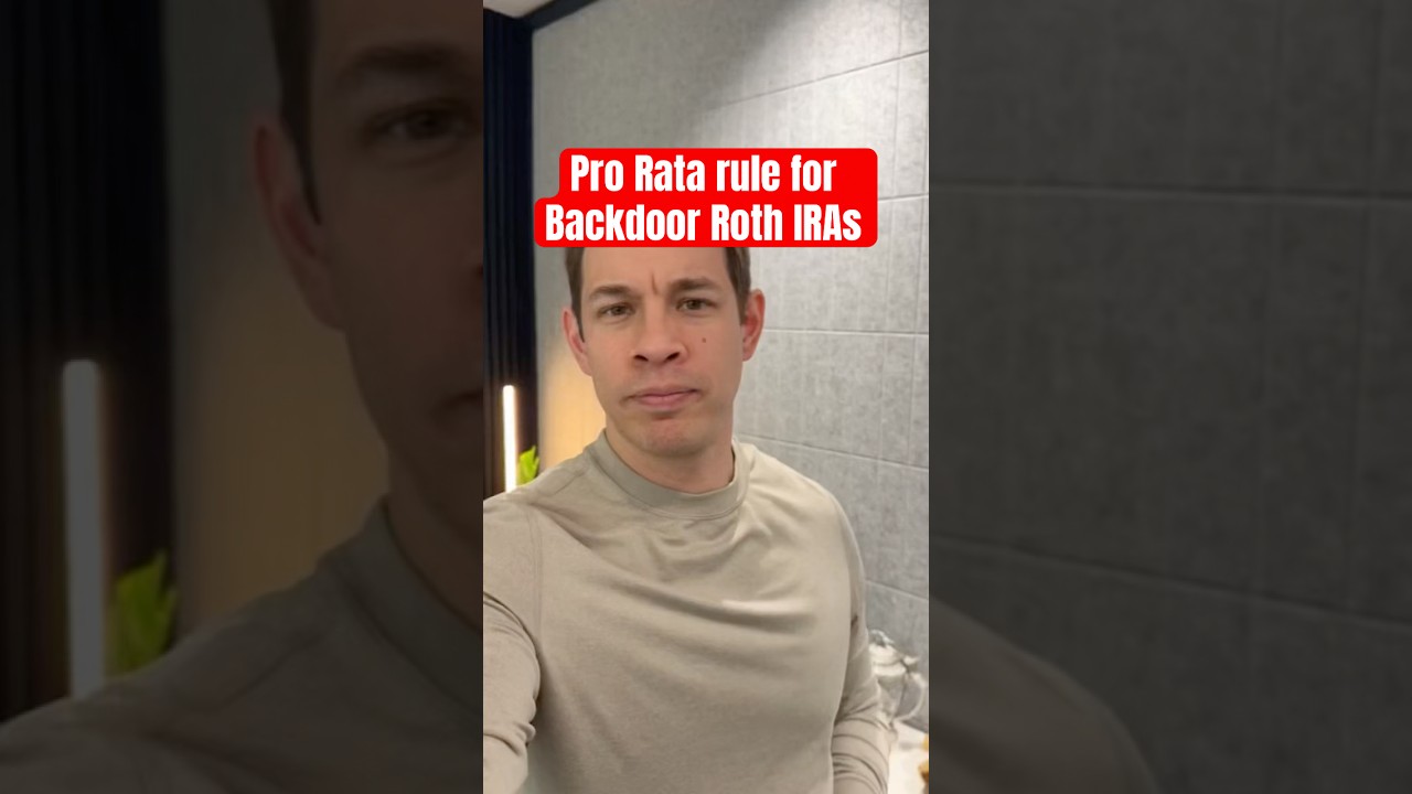 Don’t Mess This Up – The Pro Rata rule for Backdoor Roth IRAs.