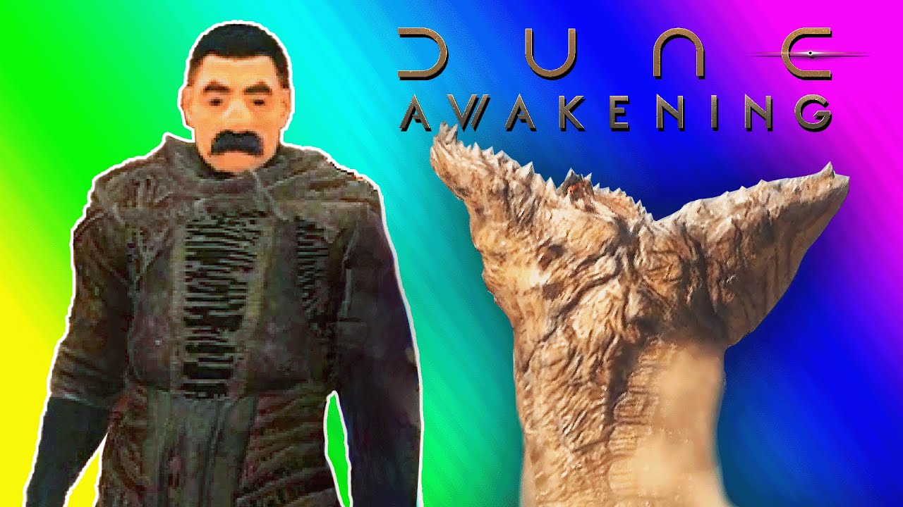 Dune Awakening – Dodging Giant Worms In The Desert!