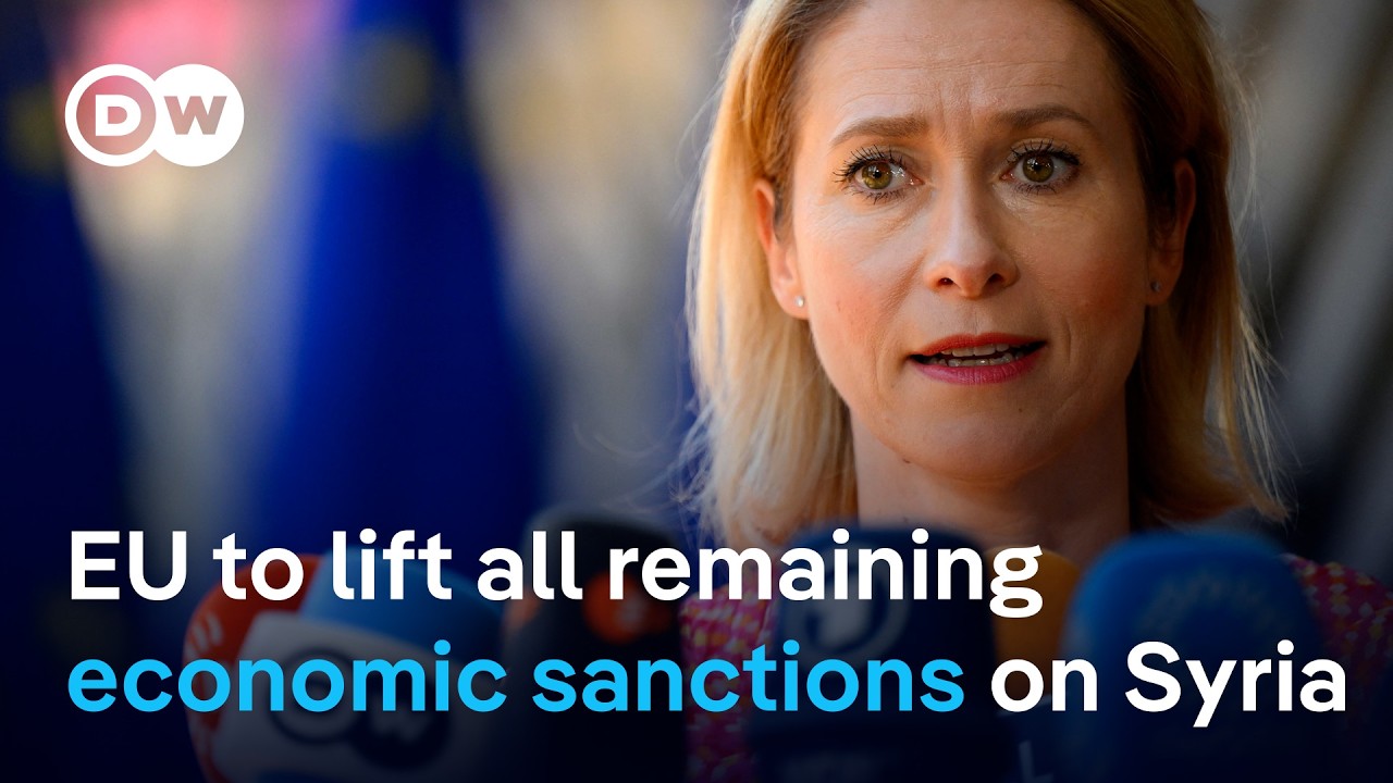 EU agrees to lift all economic sanctions on Syria to speed up recovery | DW News