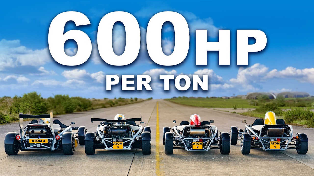 Every Ariel Atom DRAG RACE