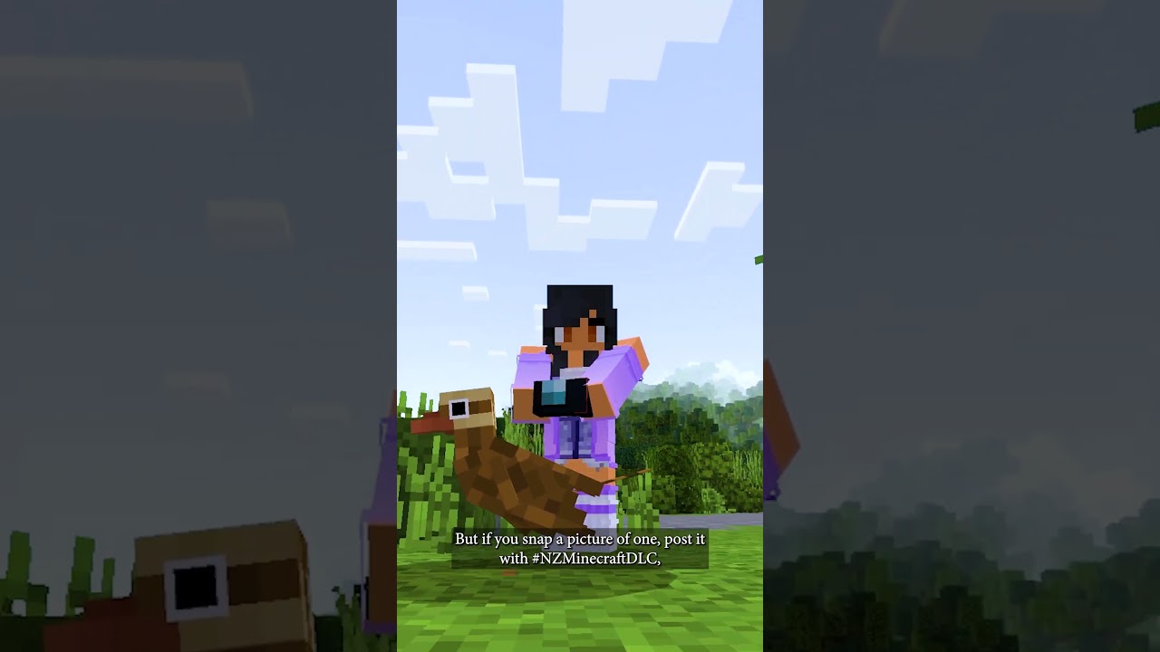 Exploring Aotearoa New Zealand in the free Minecraft DLC! #Sponsored