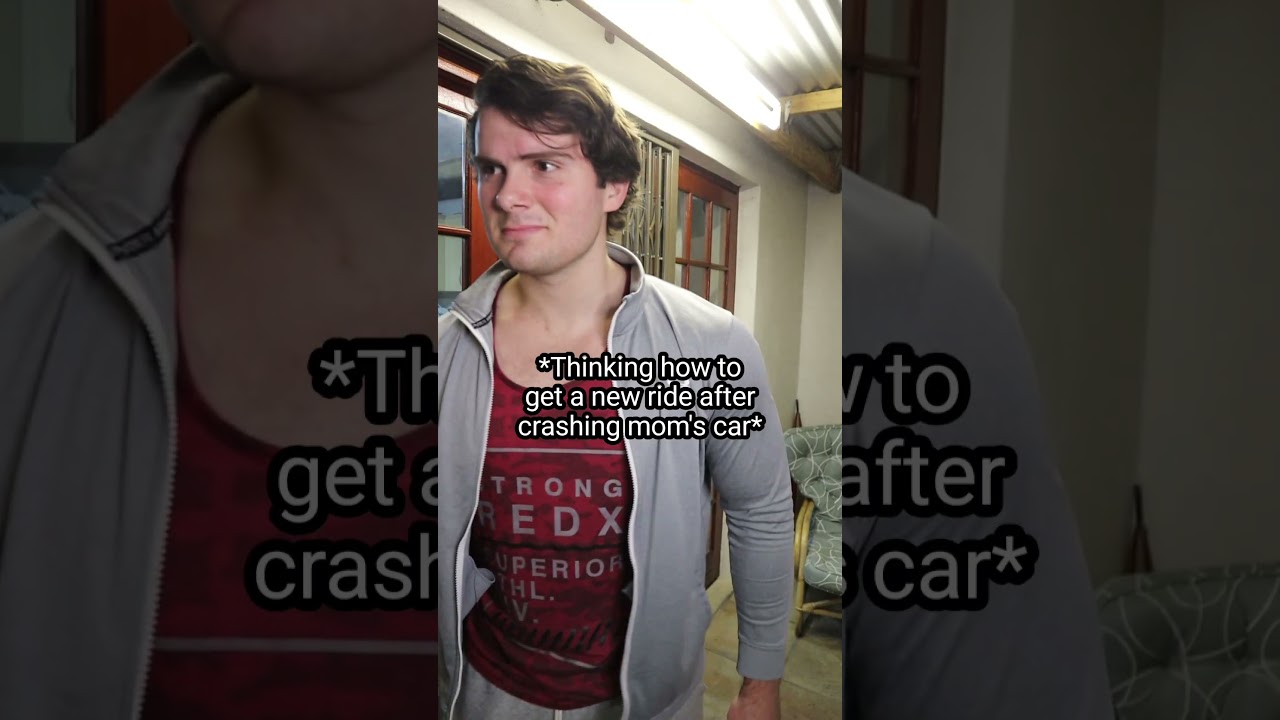 Finding A New Ride After Crashing Mom’s Car.