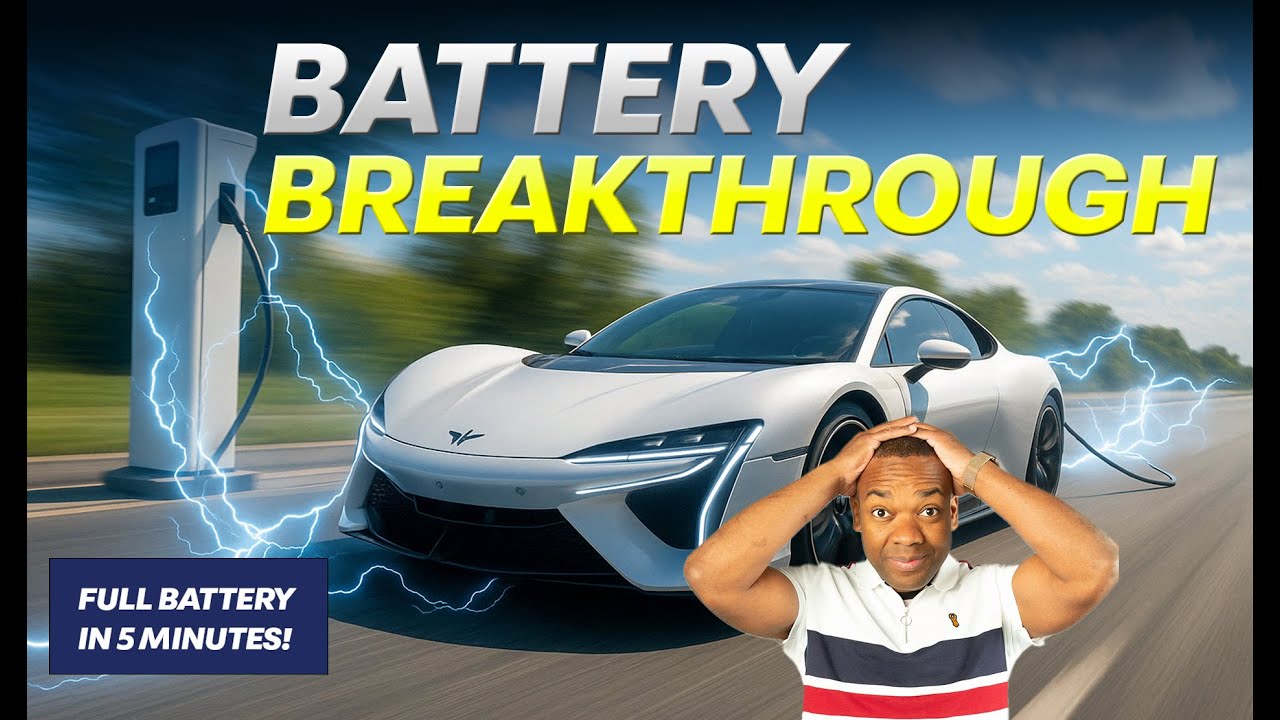 Full Charge In 5 Minutes: The EV Breakthrough Is HERE