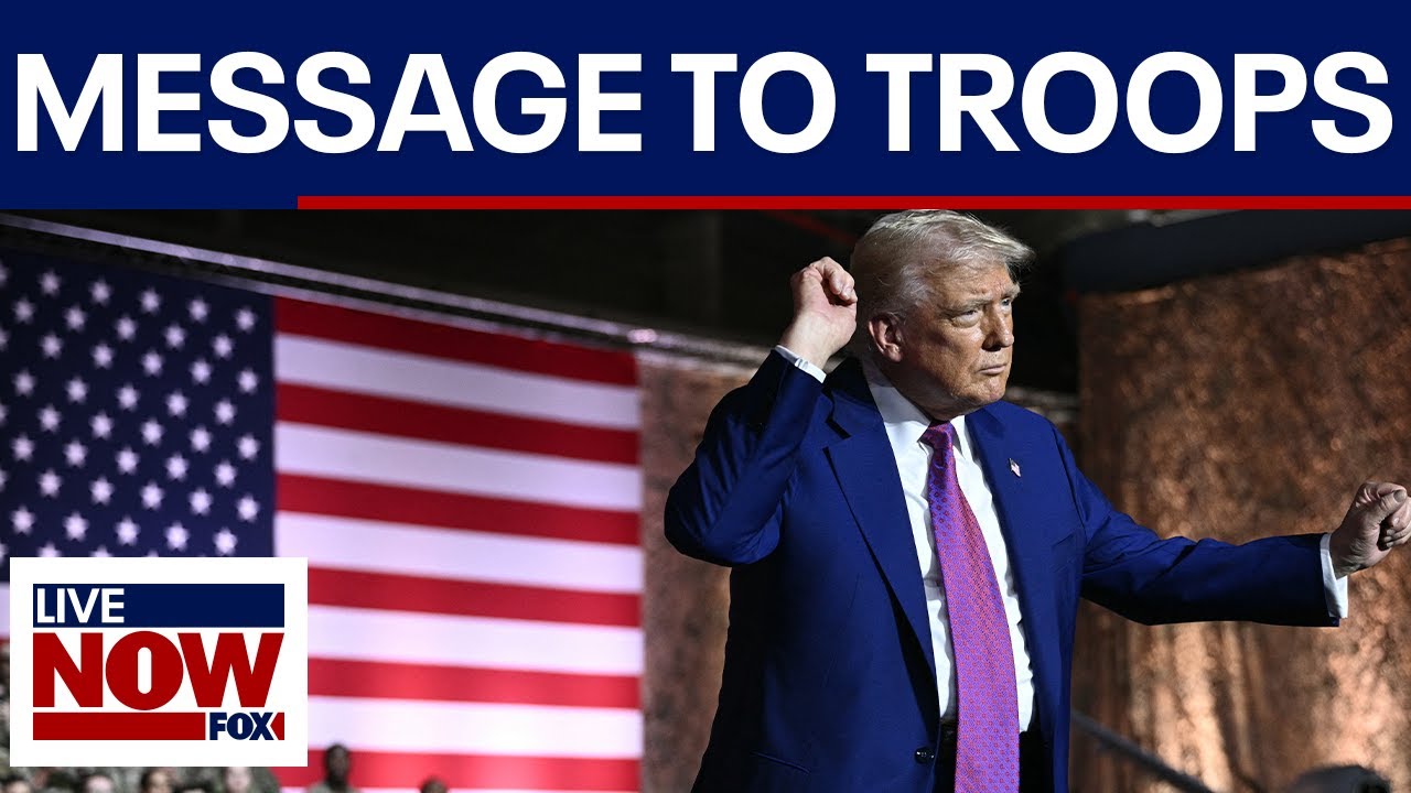 FULL: Trump hints at ‘substantial pay raises’ for US troops while in Qatar