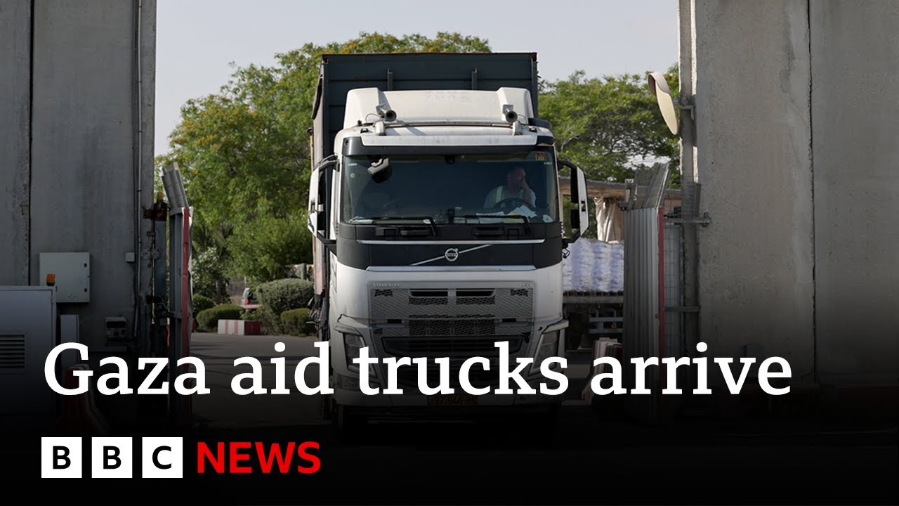 Gaza aid yet to reach civilians as Israeli PM defends military expansion | BBC News