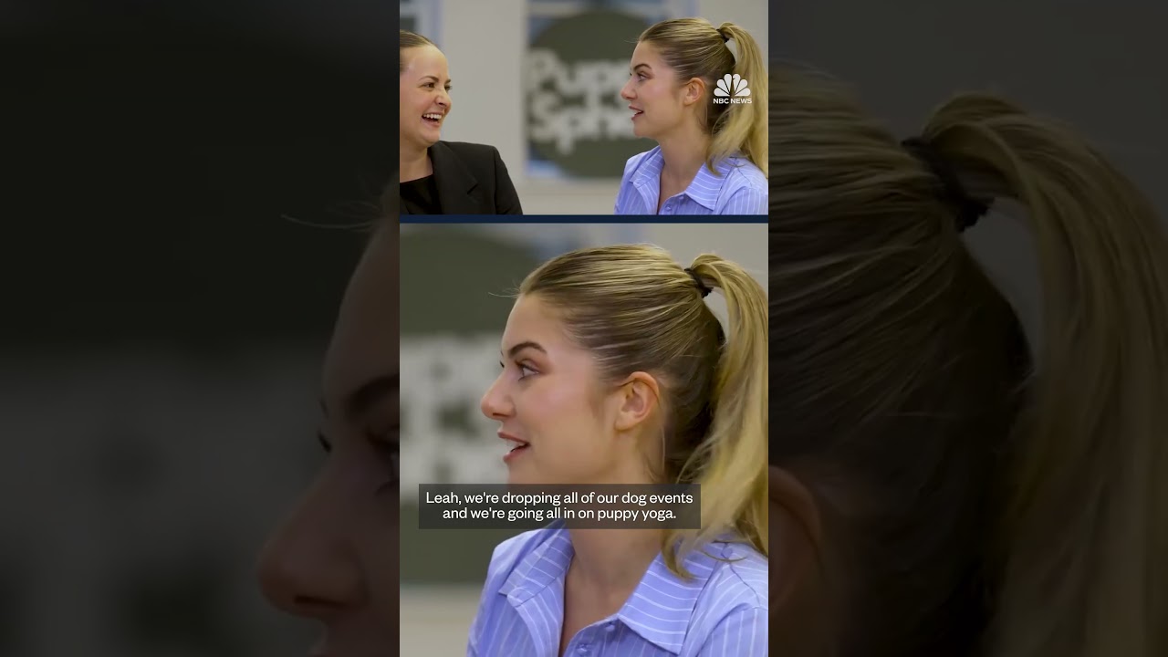 Gen Zers ditch corporate jobs for puppy yoga