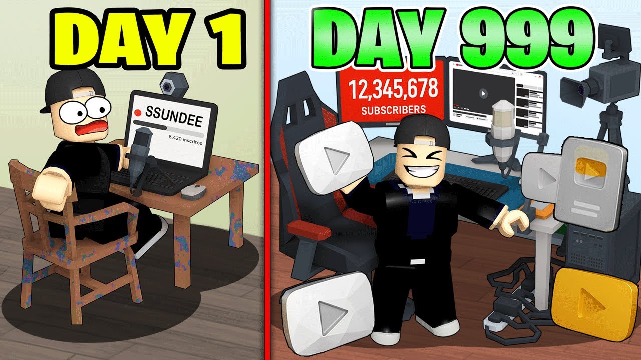 Getting 45,321,381 Million Views in Roblox YouTuber Simulator