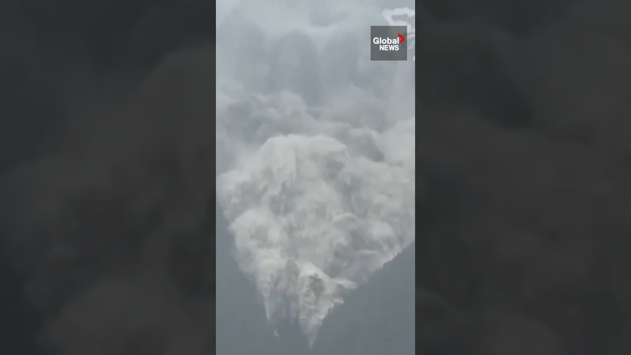 Glacier collapse in the Alps buries Swiss mountain village