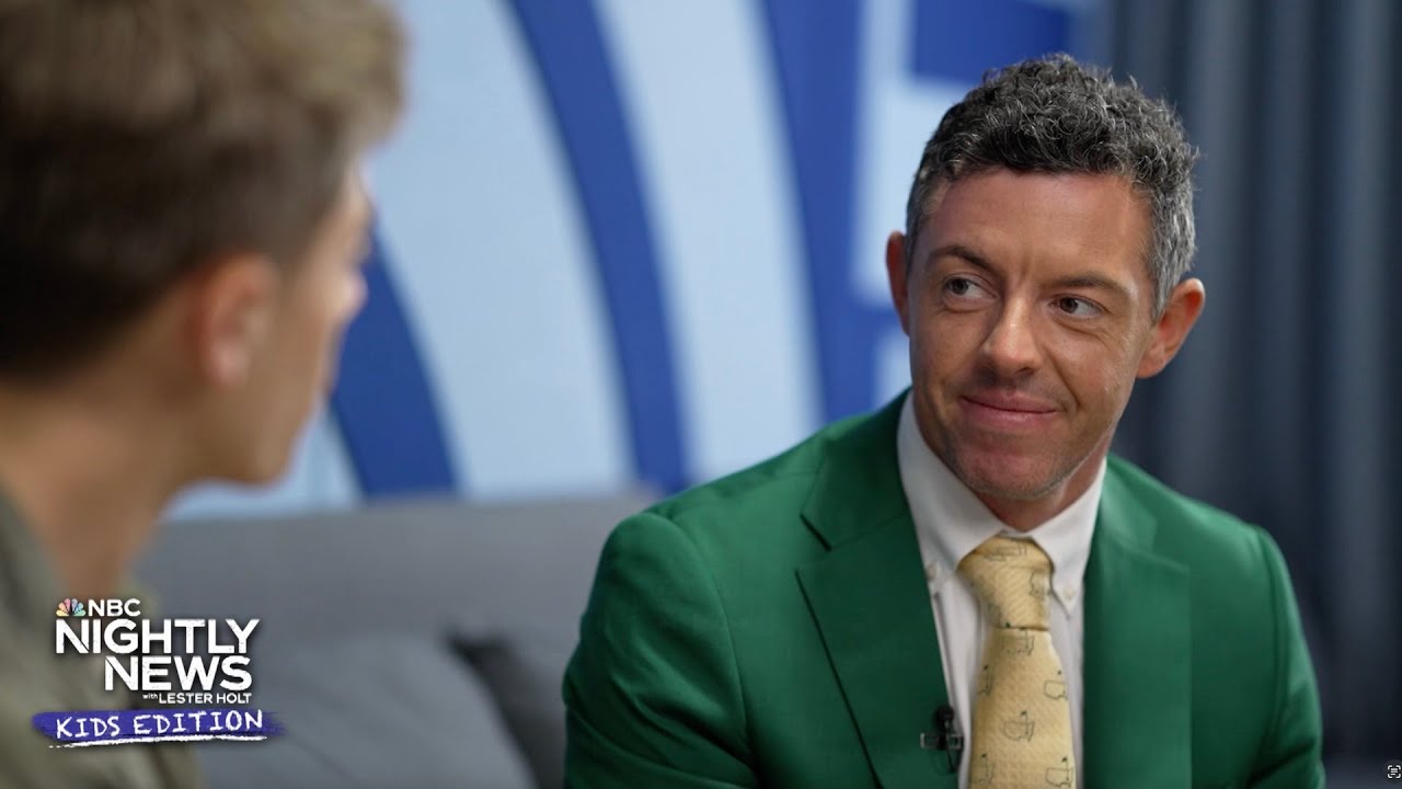 Golf great Rory McIlroy gives advice on how to deal with pressure | Nightly News: Kids Edition