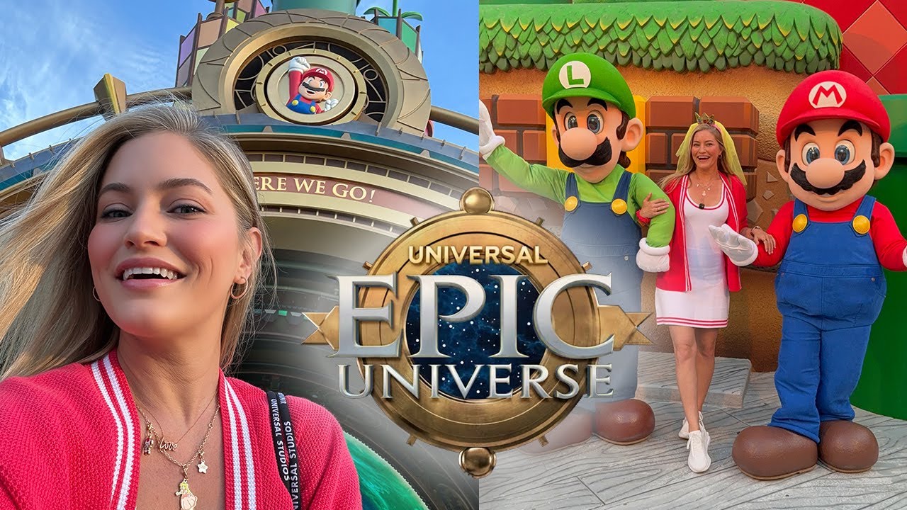 Grand Opening of Epic Universe! Rides, food and more vlog!