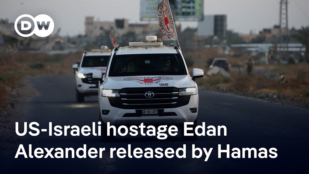 Hamas releases US-Israeli hostage raising hopes of Gaza ceasefire | DW News