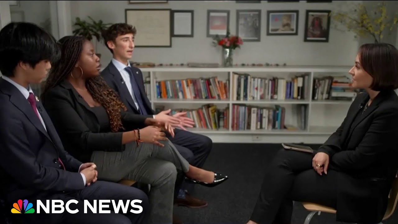 High school students learn how to participate in civil political debate in an uncivil age