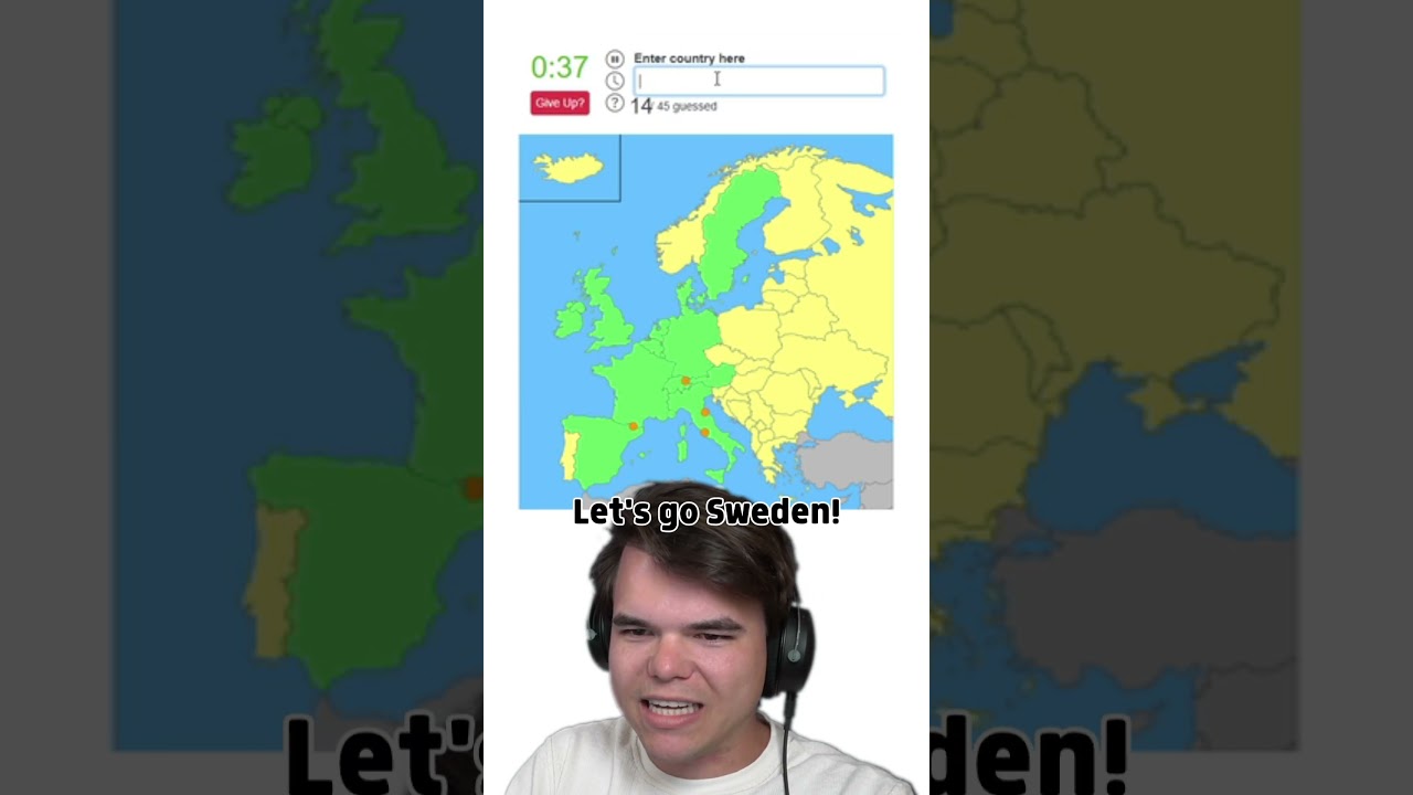How Many European Countries Can I Name In 60 Seconds?