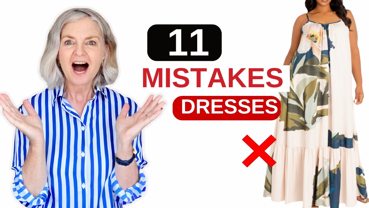 How Not To Wear Summer Dresses Over 50 & 60 👗
