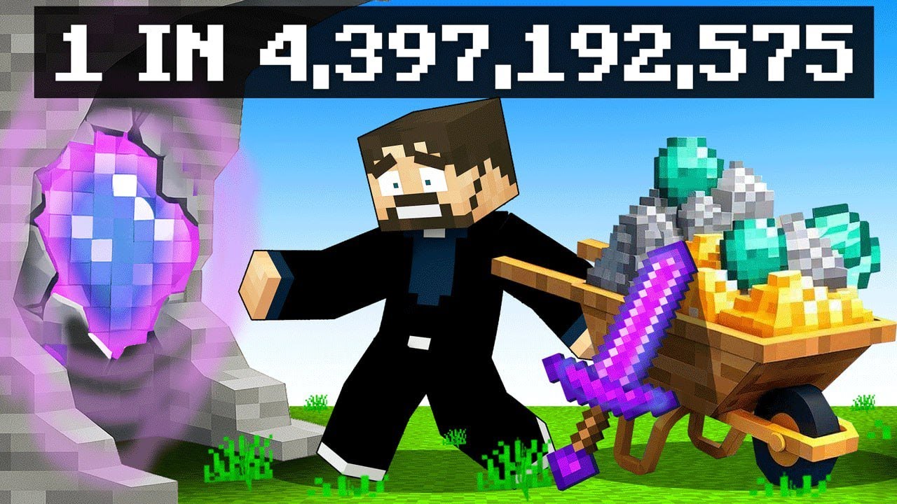 I Added a 1 in 4,397,575 Ore in Minecraft