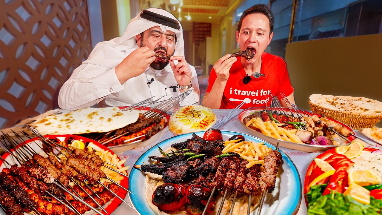 I Ate STREET FOOD in Qatar for 14 Hours!! (Best Food in Doha 🇶🇦)
