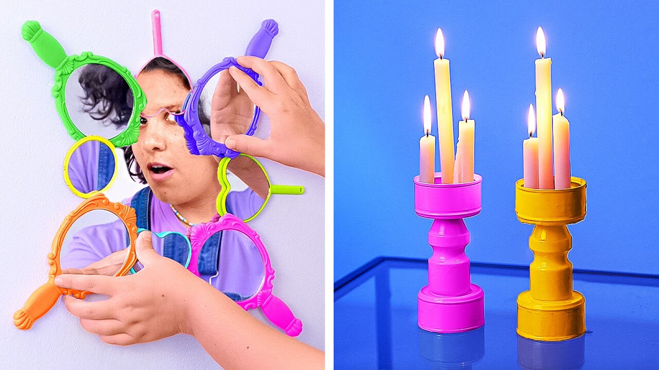 I MADE A CHEAP ROOM MAKEOVER IN 24 HOURS! Colorful DIY Furniture Ideas 🎨✨