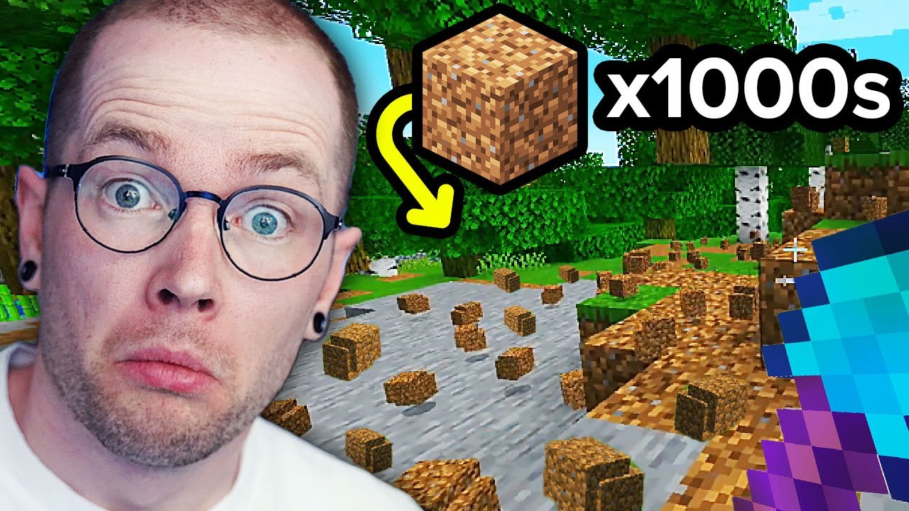 I Mined THOUSANDS Of Blocks For This.. (Minecraft Part 17)