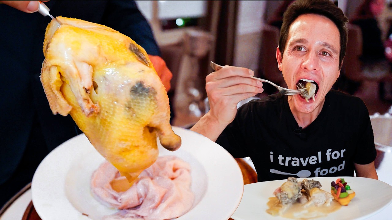I Tried a ROLLS ROYCE Chicken in France!! (Is $325 Worth It?) 🇫🇷