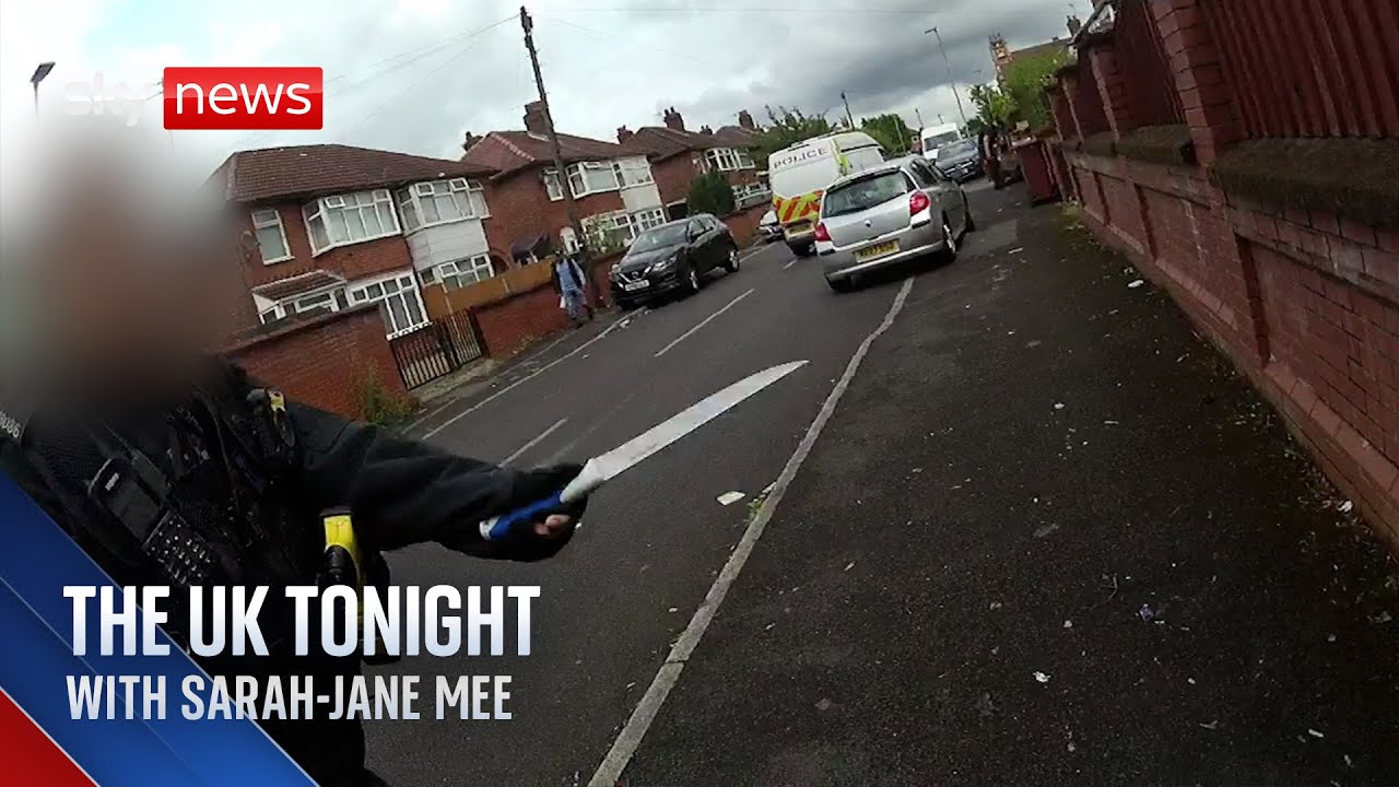 Inside police efforts to crack down on knife crime |  The UK Tonight with Sarah-Jane Mee
