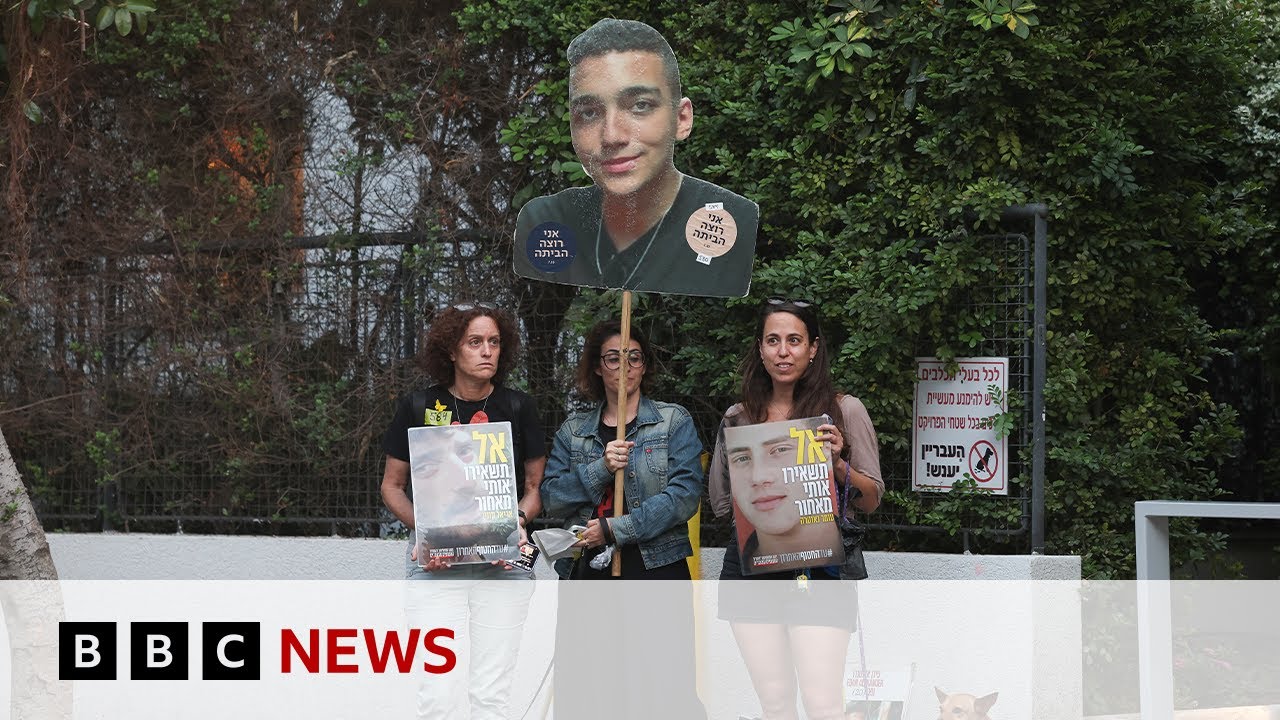 Israeli-American hostage Edan Alexander returns to Israel after release by Hamas | BBC News