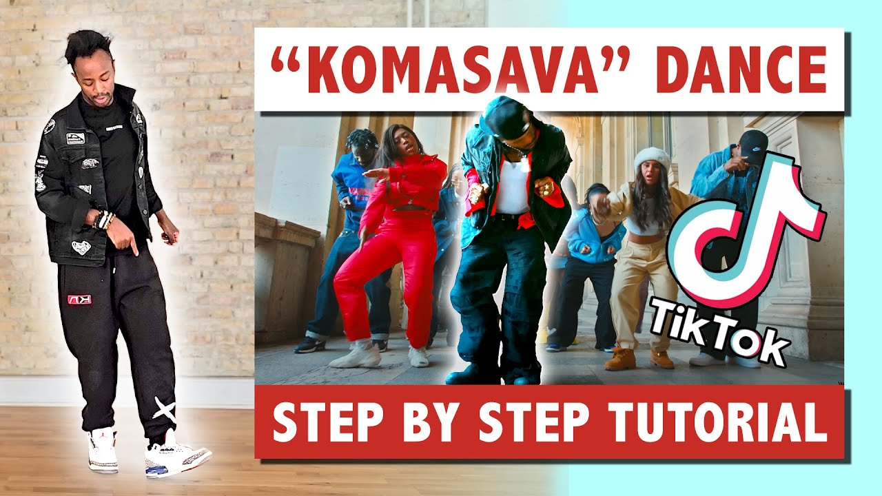 KOMASAVA DANCE TUTORIAL | AMAPIANO DANCE | EASY STEP BY STEP TUTORIAL