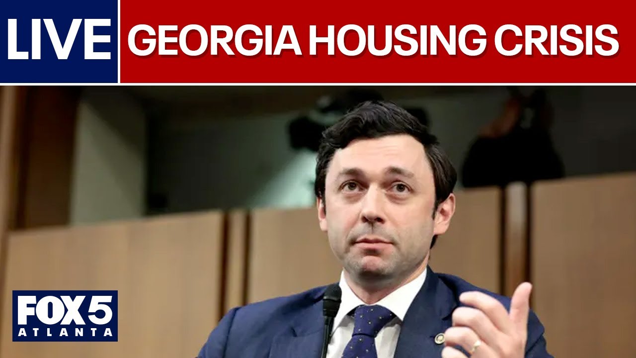LIVE: Sen. Ossoff blames out-of-state corporate landlords for Georgia housing crisis