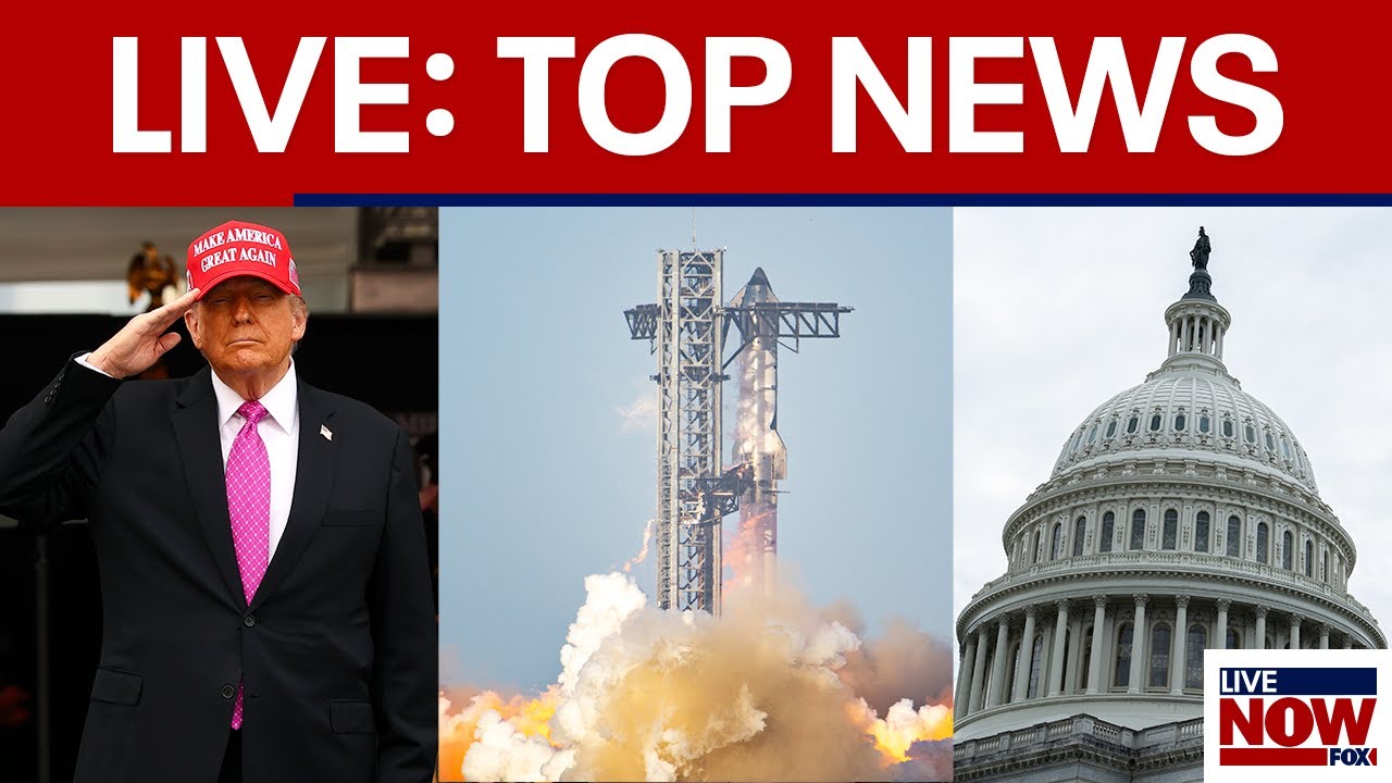 LIVE: Trump at West Point, Russia-Ukraine Prisoner Swap, SpaceX Launch, Tariff Threats