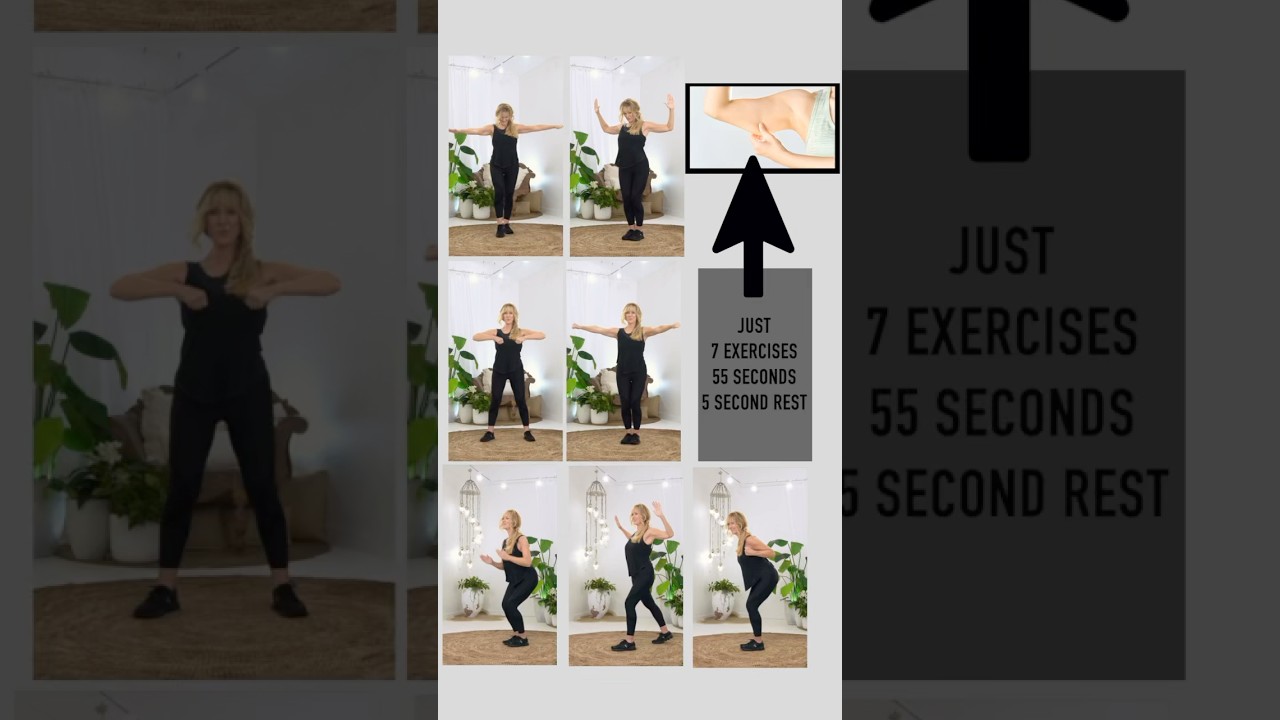 Lose Arm Fat – No Equipment #shorts