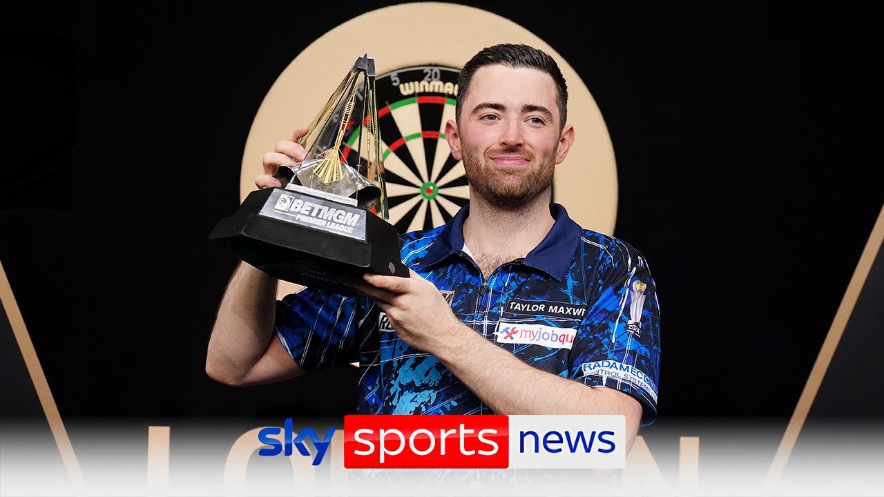 Luke Humphries crowned Premier League Darts champion with win over Luke Littler