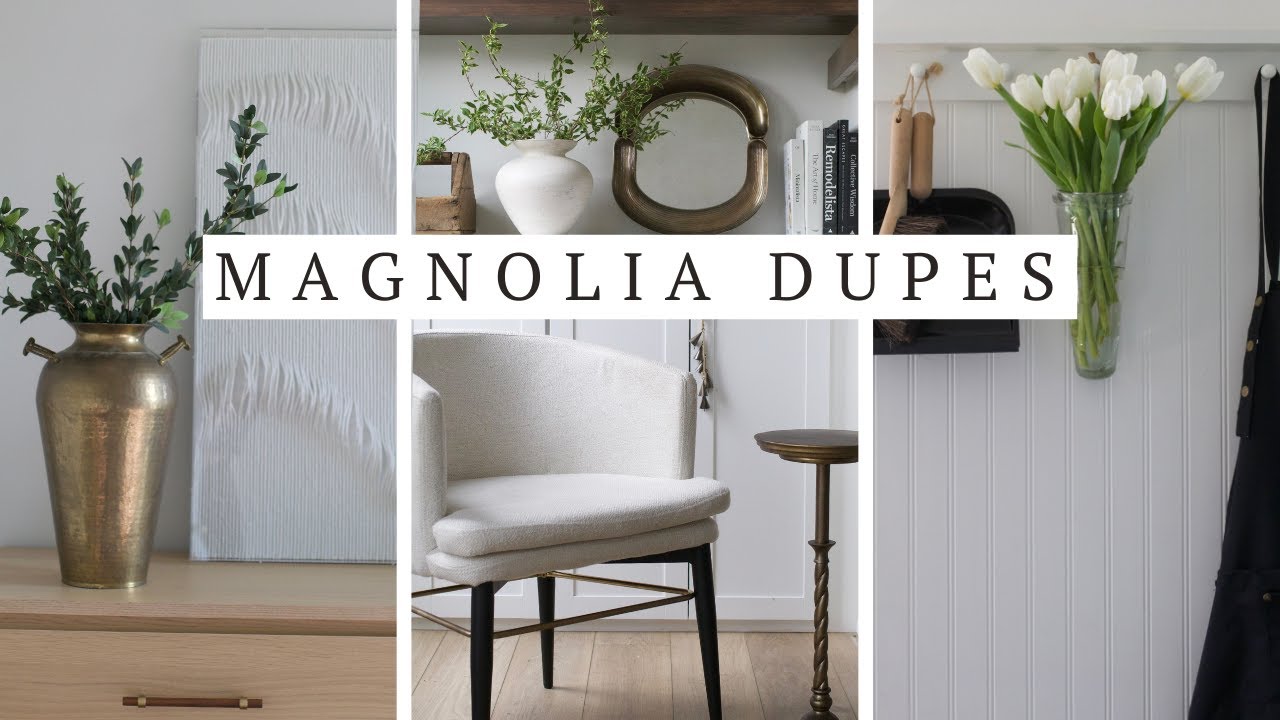 MAGNOLIA DIY HIGH END DUPES | EASY + AFFORDABLE!