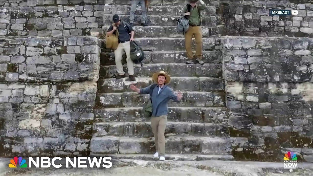 Mexico suing company that helped MrBeast produce video on Mayan ruins