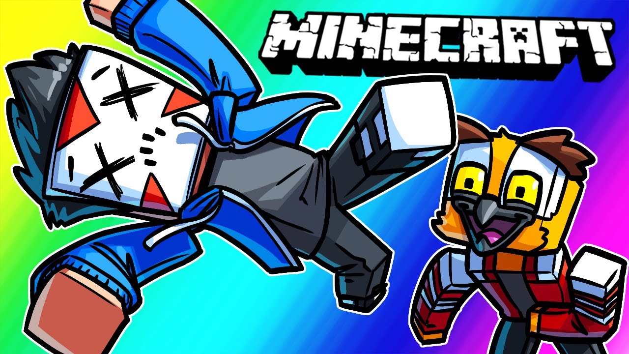 Minecraft Funny Moments – We Added A Corpse Launch Mod! (And More)