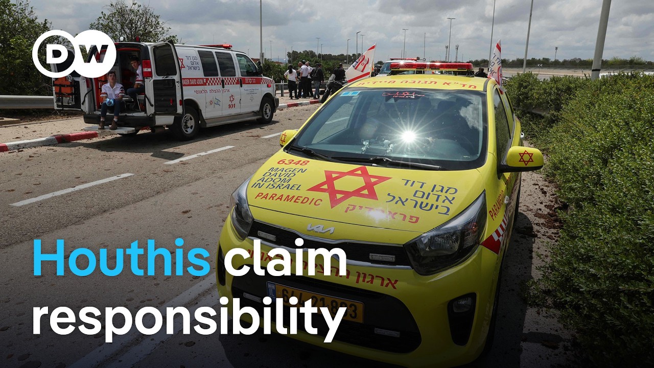 Missile strikes near Israel’s Ben Gurion Airport | DW News