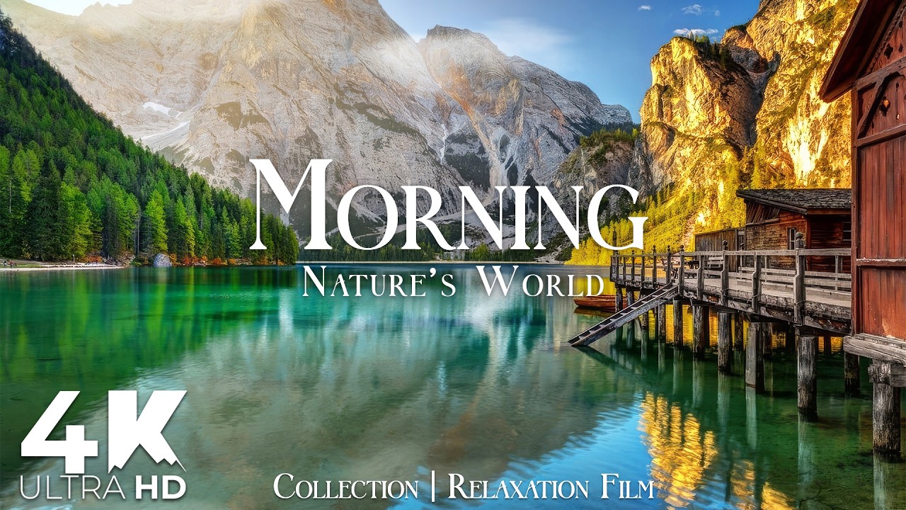 Morning in Nature’s World 4K • Scenic Relaxation Film with Peaceful Music – Video Nature Ultra HD