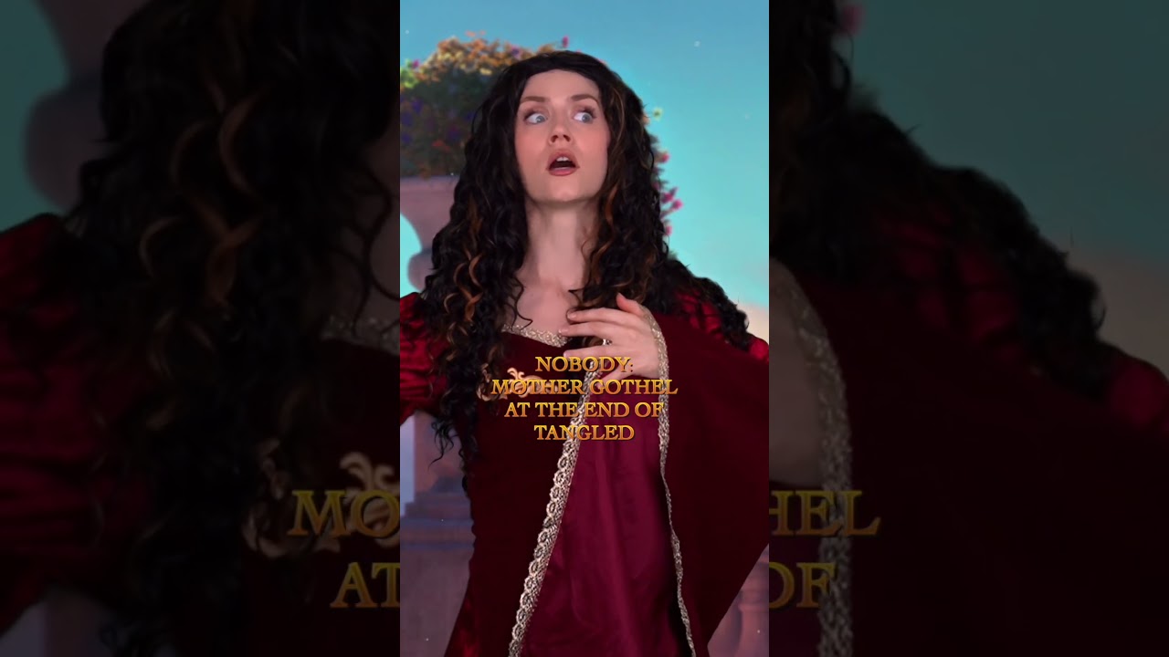 Mother Gothel at the end of tangled 💇🏼‍♀️👀