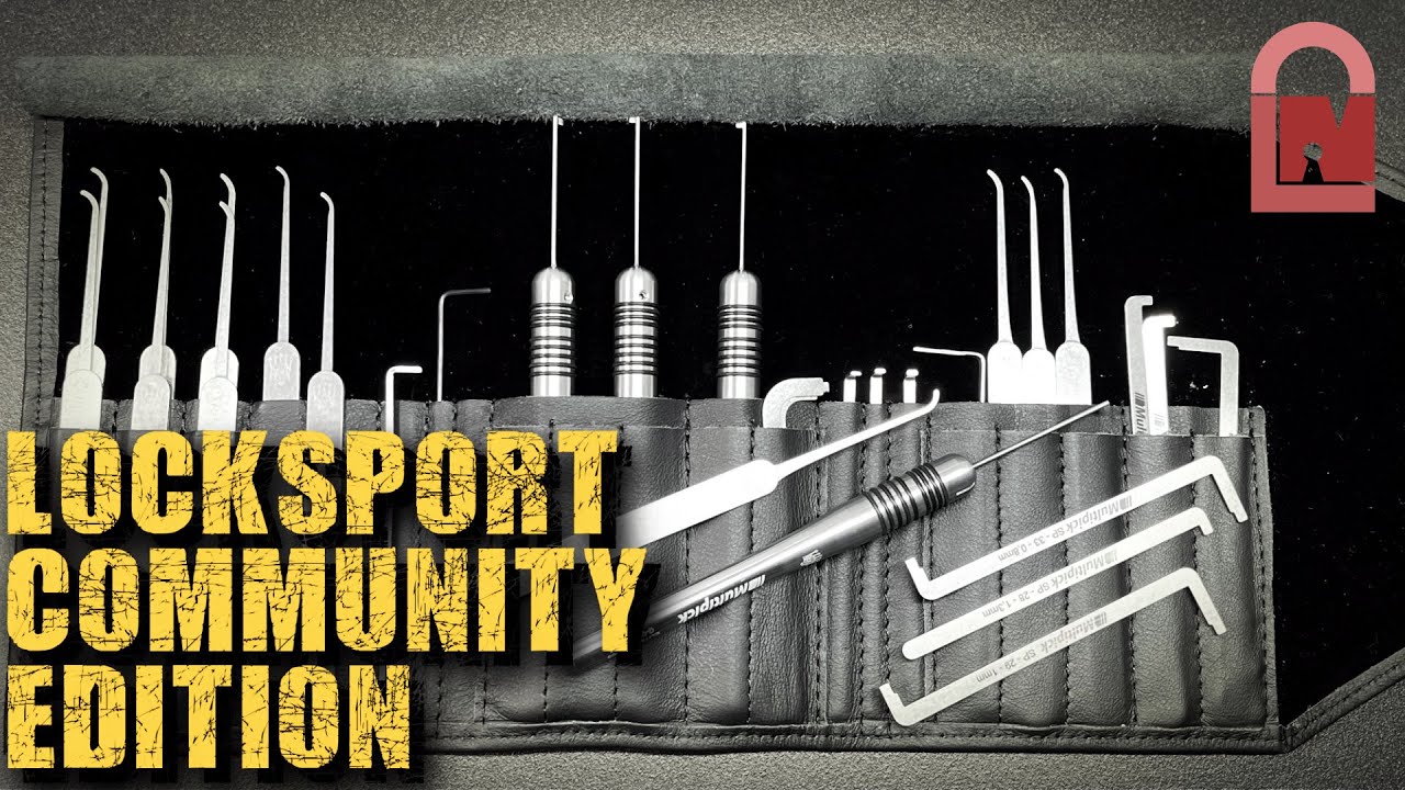 Multipick Elite Locksport Community Pick Set