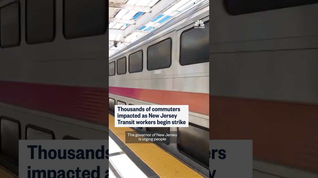 New Jersey Transit workers begin strike