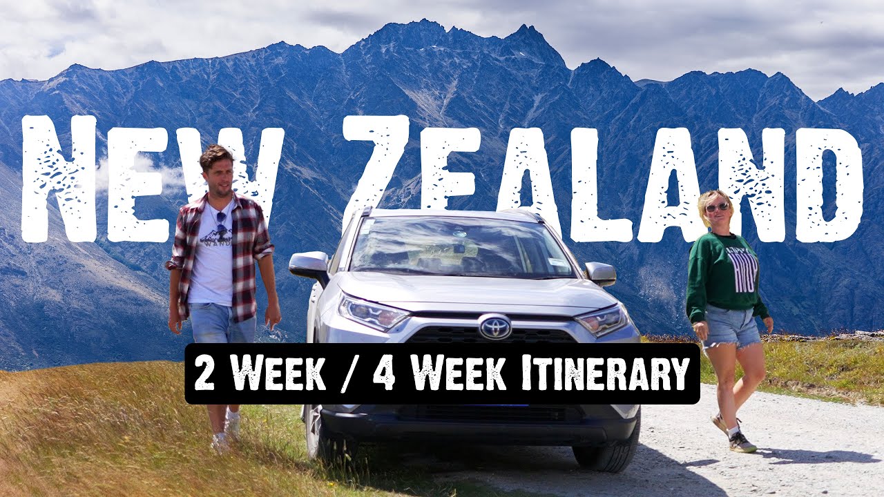 New Zealand North & South Islands ITINERARY 🇳🇿 2 Weeks / 4 Weeks & More