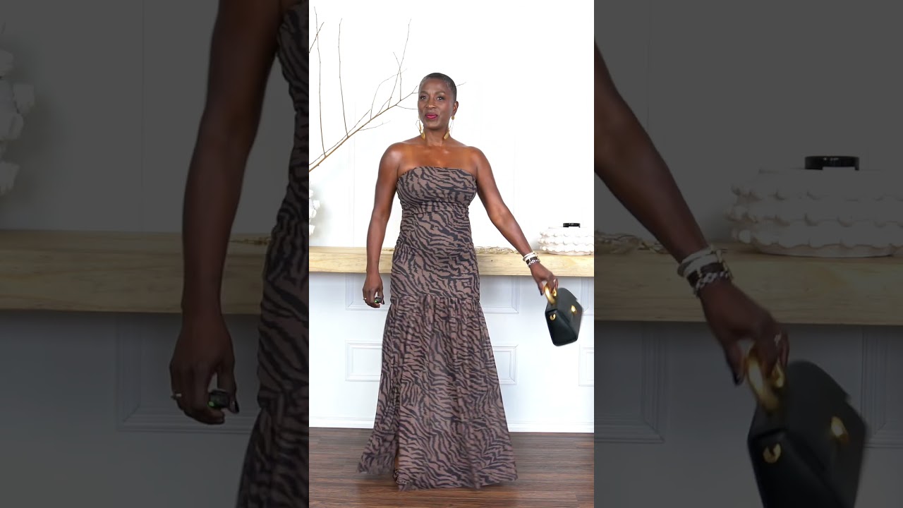 OOTD | Date Night The Dress was $39!! #styleafter50 #modelover50 #ootd #fashion