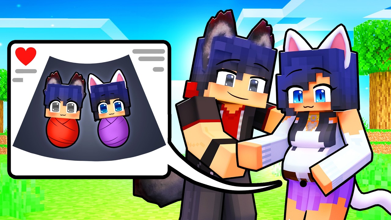 PREGNANT with CAT DOG Babies in Minecraft!