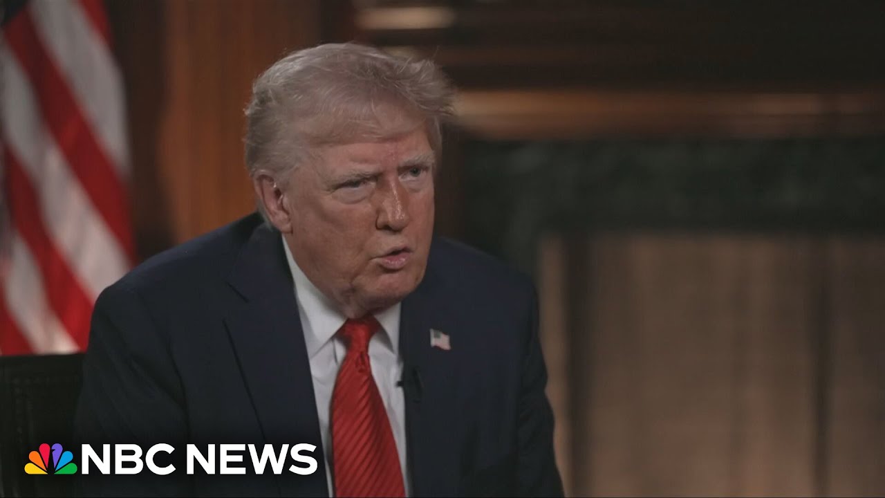 President Trump downplays recession fears, says U.S. would be ‘OK’ in long term