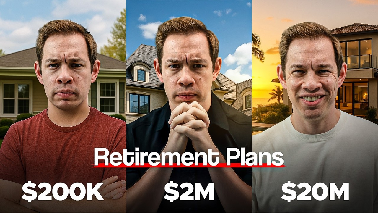 Retiring With $200K vs $2M vs $20M: The Real Differences