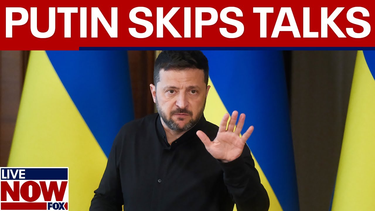 Russia-Ukraine war: Zelenskyy & Putin skip peace talks in Turkey | LiveNOW from FOX