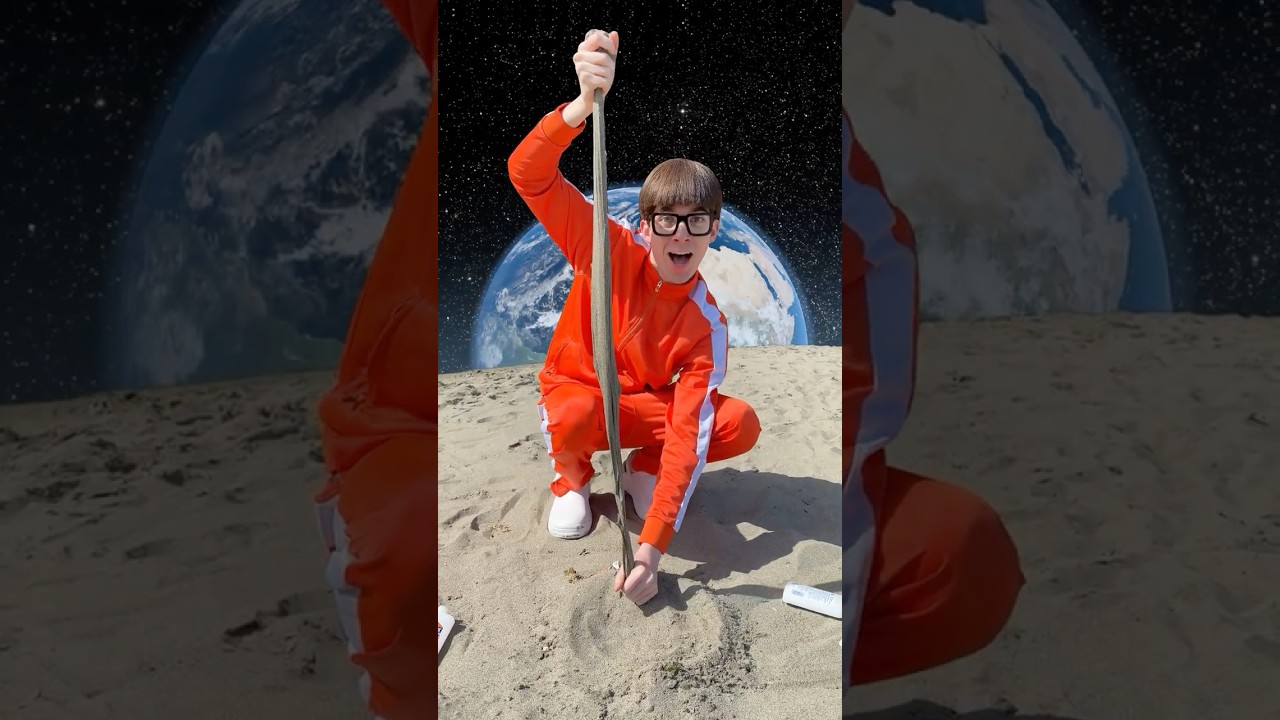 Sand slime on the moon