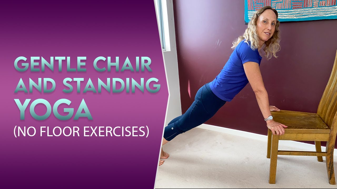 Seated and standing exercises for seniors