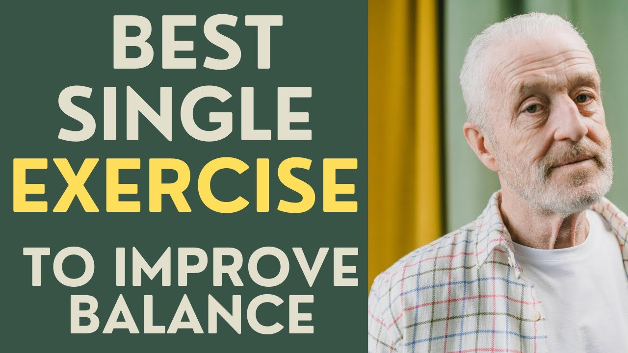 Seniors: The Best single  exercise to improve your balance!